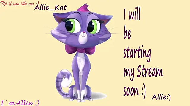 Allie Kat online show from 20, 6, 2026