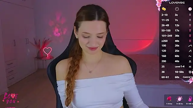 CuteAriel7 online show from 12, 3, 2026