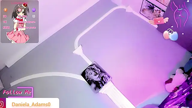 Daniela-AdamsXx online show from 22, 10, 2025