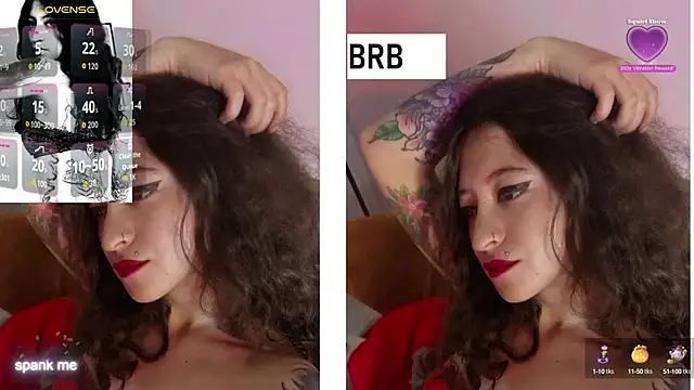 Roshhell1 online show from 15, 10, 2025