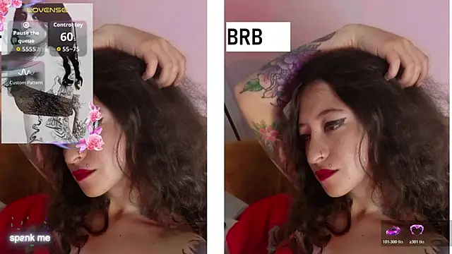 Roshhell1 online show from 6, 11, 2025