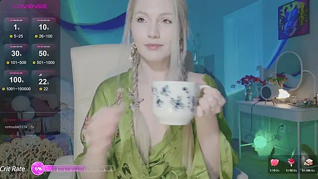 Snapshot of Talulaa chatting on 20, 3, 2025 Talulaa online show from 20, 3, 2025