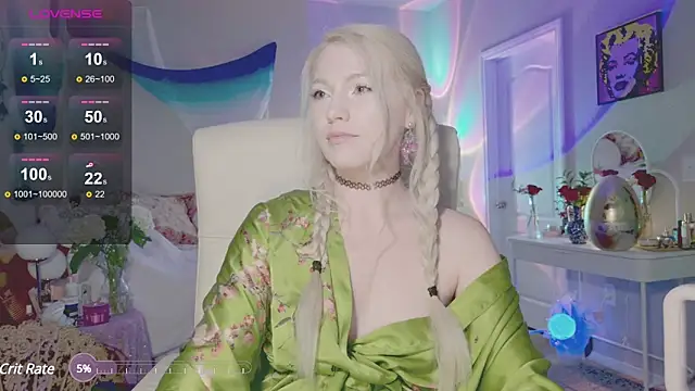 Snapshot of Talulaa chatting on 7, 3, 2025 Talulaa online show from 7, 3, 2025