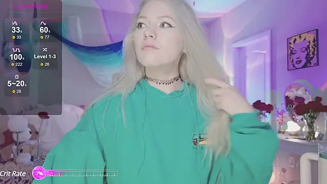 Snapshot of Talulaa chatting on 27, 1, 2025 Talulaa online show from 27, 1, 2025