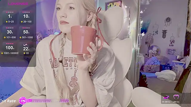 Snapshot of Talulaa chatting on 8, 11, 2025 Talulaa online show from 8, 11, 2025