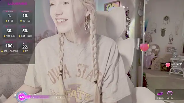 Snapshot of Talulaa chatting on 29, 9, 2025 Talulaa online show from 29, 9, 2025