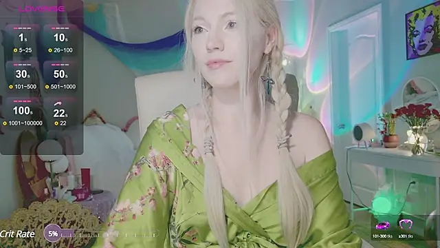 Snapshot of Talulaa chatting on 18, 3, 2025 Talulaa online show from 18, 3, 2025