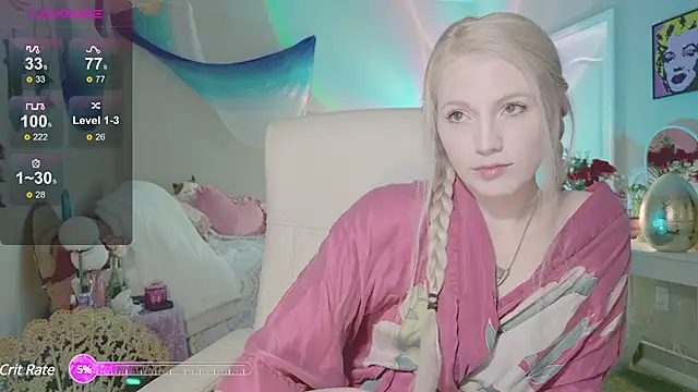 Snapshot of Talulaa chatting on 1, 3, 2025 Talulaa online show from 1, 3, 2025