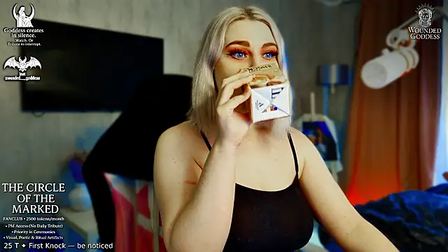 Wounded Goddess  online show from 10, 2, 2026