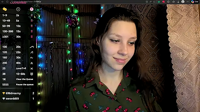 QutieDaSweet online show from 8, 1, 2026