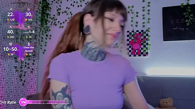 Snapshot of LilithPoison chatting on 19, 6, 2026 LilithPoison online show from 19, 6, 2026