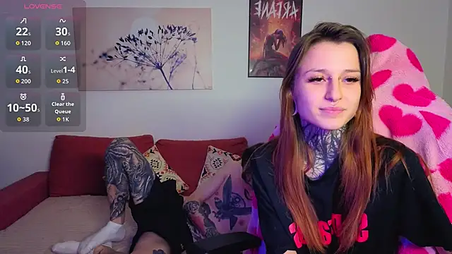 LilithPoison online show from 14, 9, 2025