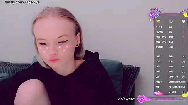 AliceNya cute online show from 14, 11, 2025