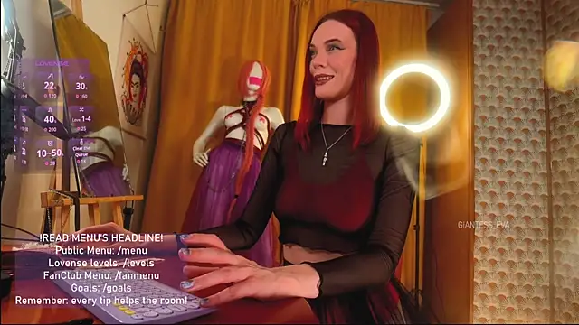 Giantess Eva online show from 17, 7, 2026