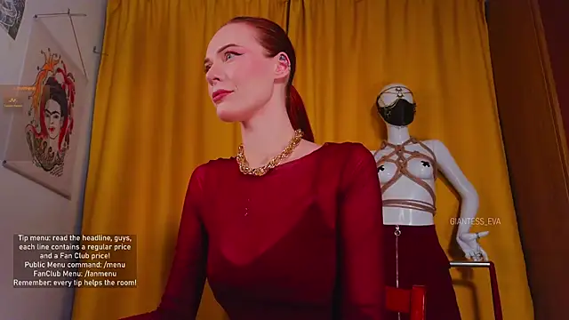 Giantess Eva online show from 24, 10, 2025