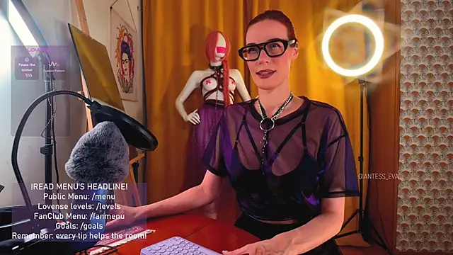Giantess Eva online show from 21, 6, 2026
