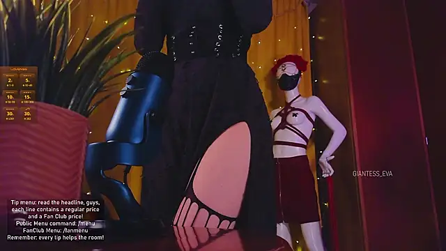 Giantess Eva online show from 31, 1, 2026