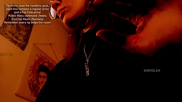 Giantess Eva online show from 17, 10, 2025