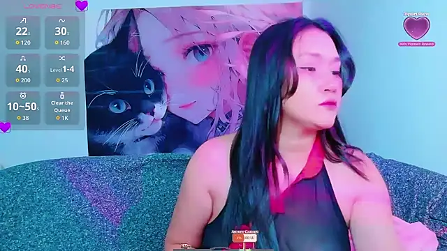 Snapshot of Lalacream12 chatting on 6, 10, 2025 Lalacream12 online show from 6, 10, 2025