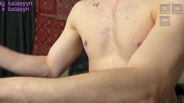 Snapshot of luca_syn chatting on 7, 7, 2026 luca syn online show from 7, 7, 2026