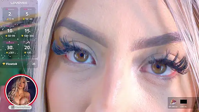 CourtneyRoses online show from 2, 12, 2025