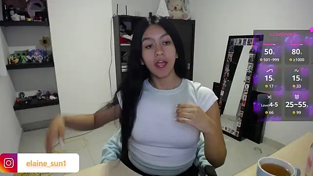 Snapshot of elaine_sun1 chatting on 17, 1, 2026 elaine sun1 online show from 17, 1, 2026