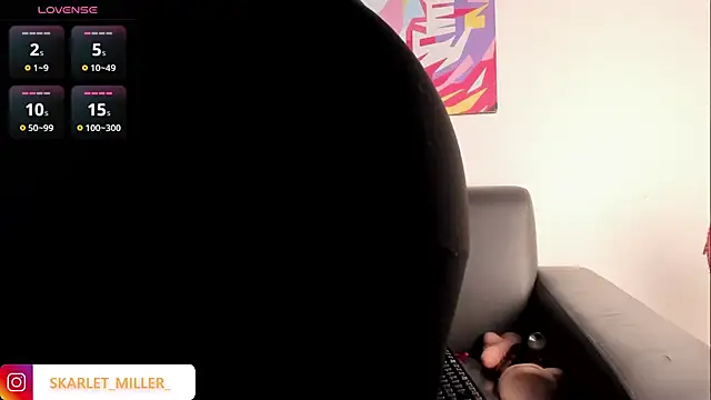 skarlet miller  online show from 21, 10, 2025