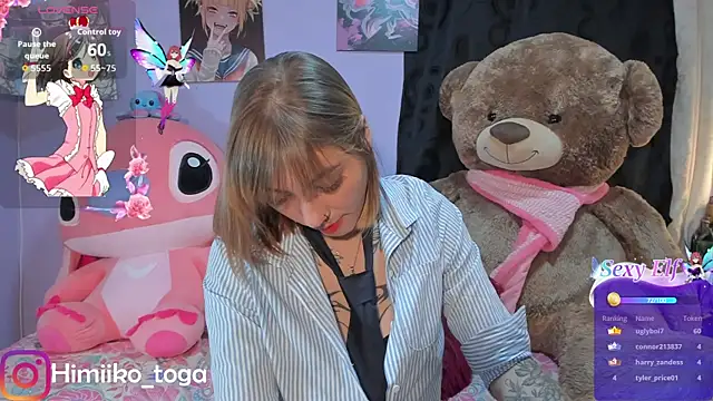 Snapshot of Himiiko_toga chatting on 21, 4, 2026 Himiiko toga online show from 21, 4, 2026