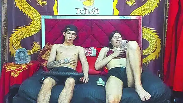 Snapshot of Pride_couple chatting on 8, 2, 2026 Pride couple online show from 8, 2, 2026