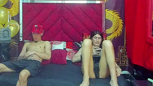 Snapshot of Pride_couple chatting on 17, 1, 2026 Pride couple online show from 17, 1, 2026