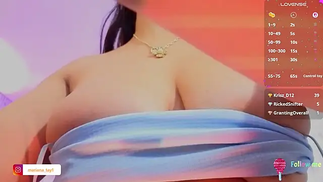 Snapshot of MARIANA_TAY1 chatting on 5, 7, 2026 MARIANA TAY1 online show from 5, 7, 2026