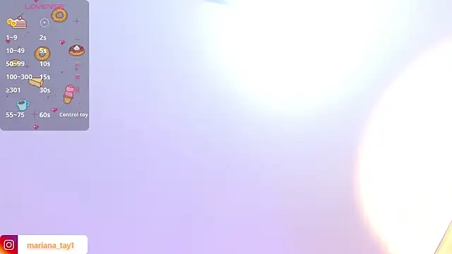 MARIANA TAY1 online show from 18, 3, 2026