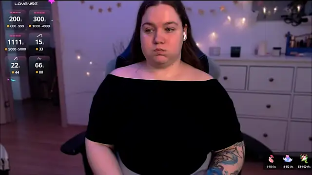 SummerTina online show from 19, 1, 2025