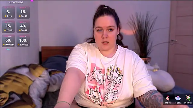 SummerTina online show from 4, 1, 2025