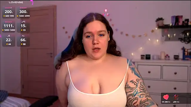 SummerTina online show from 16, 1, 2025