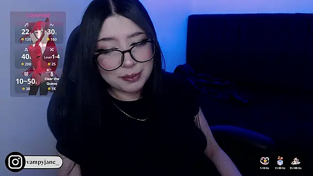 VamppyJane online show from 24, 10, 2025