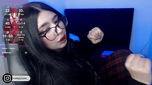 VamppyJane online show from 21, 10, 2025