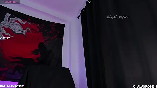 AlanRose01 online show from 16, 7, 2026