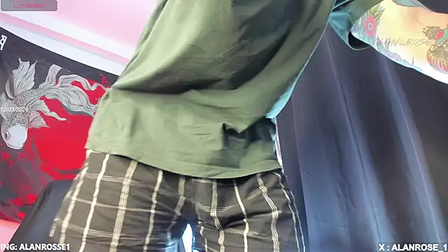 AlanRose01 online show from 12, 4, 2026