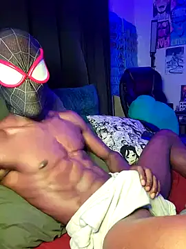 BlackLewdSpidey online show from 12, 12, 2024