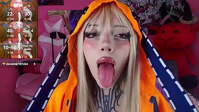 Snapshot of GothGaby chatting on 10, 5, 2026 GothGaby online show from 10, 5, 2026