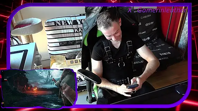 Gamerinleather online show from 11, 11, 2025