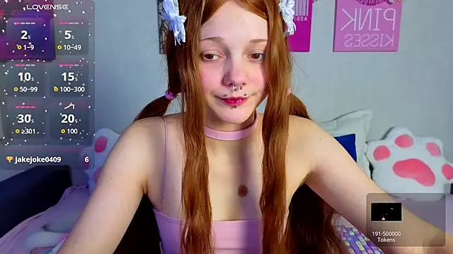 KittieHeart online show from 10, 7, 2026