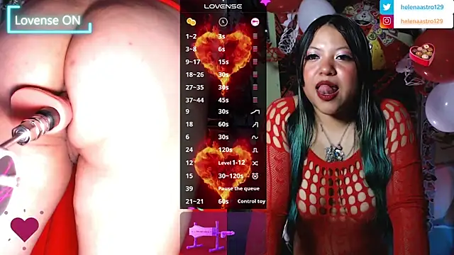 Helena Astro online show from 12, 2, 2026