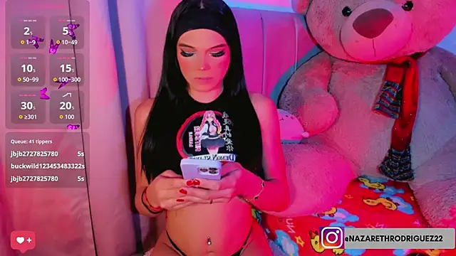 SexyNaza 1 online show from 18, 12, 2025