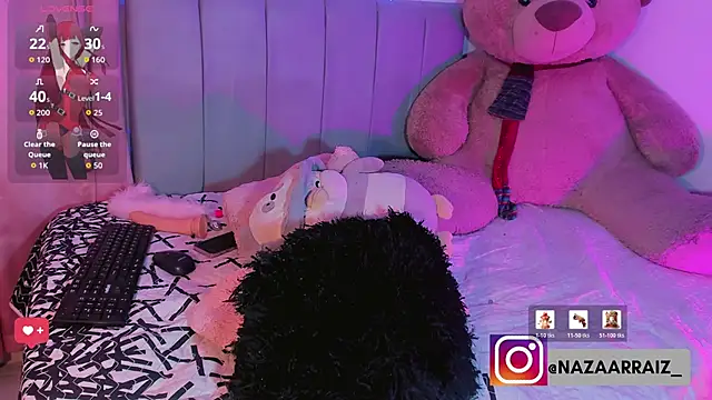 Snapshot of SexyNaza_1 chatting on 16, 1, 2026 SexyNaza 1 online show from 16, 1, 2026