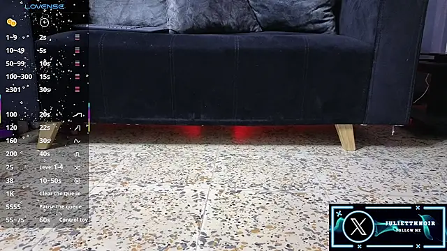 JulietteNoiir online show from 17, 11, 2025