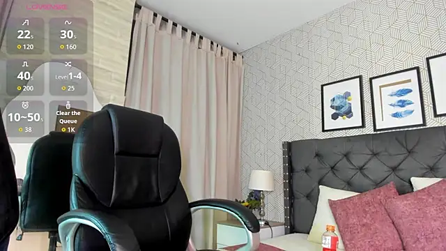 valentina  desire online show from 9, 6, 2026