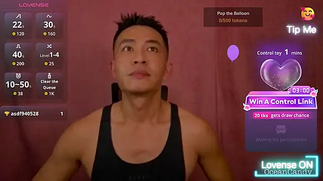 OceanCandy online show from 14, 2, 2026