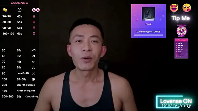 OceanCandy online show from 10, 1, 2026